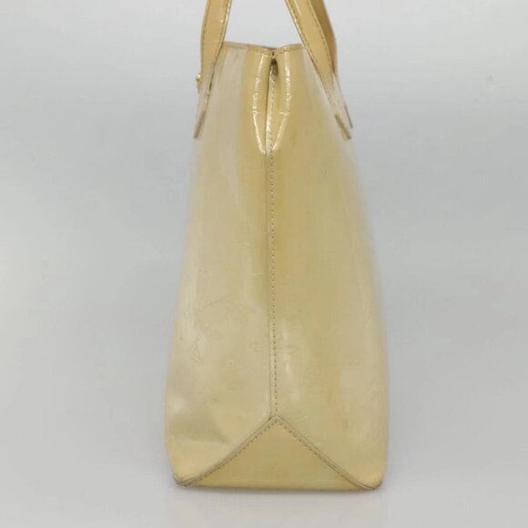 LOUIS VUITTON Monogram Vernis Wilshire MM Hand Bag Broncorail M91441 Auth 134792 - Picture 4 of 15